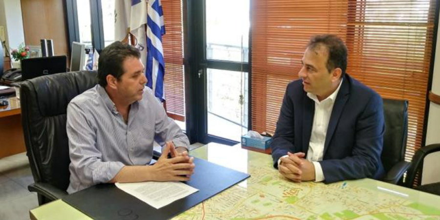 Την ενδυνάμωση των δεσμών ανάμεσα στον Δήμο Στροβόλου και την Μαρωνίτικη Κοινότητα, συζήτησαν Δήμαρχος και Γ. Μούσα